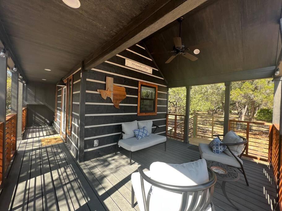 Fox Hollow - Tiny Home With Cypress Creek Access, Park Like Setting Wimberley Eksteriør bilde